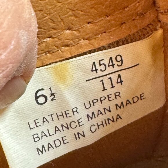 Vintage The Leather Collection Longhorn Western Cowgirl Boots Size 6.5 - Picture 9 of 9